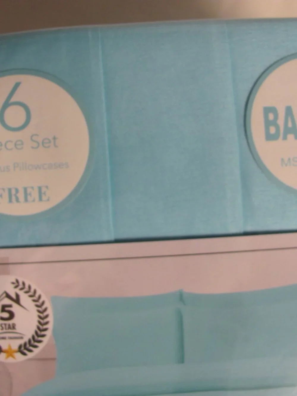 ORGANIC  BAMBOO KING SIZE SHEET SET NIP